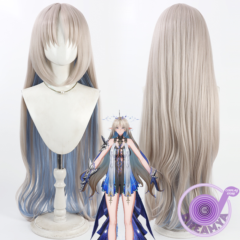 Synthetic Wigs - Cartethyia Cosplay Wig Wuthering Waves Biege