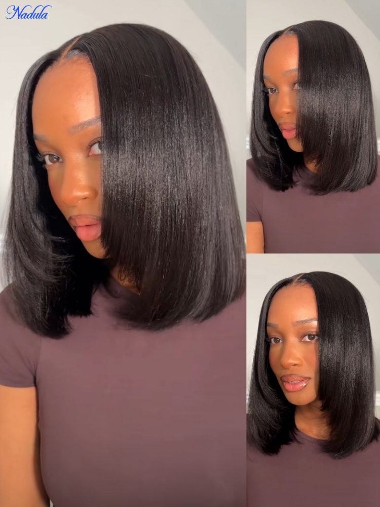 Nadula Clearance Sale 10 inch  - Glueless Wear And Go Human Hair Wig 评论和价格