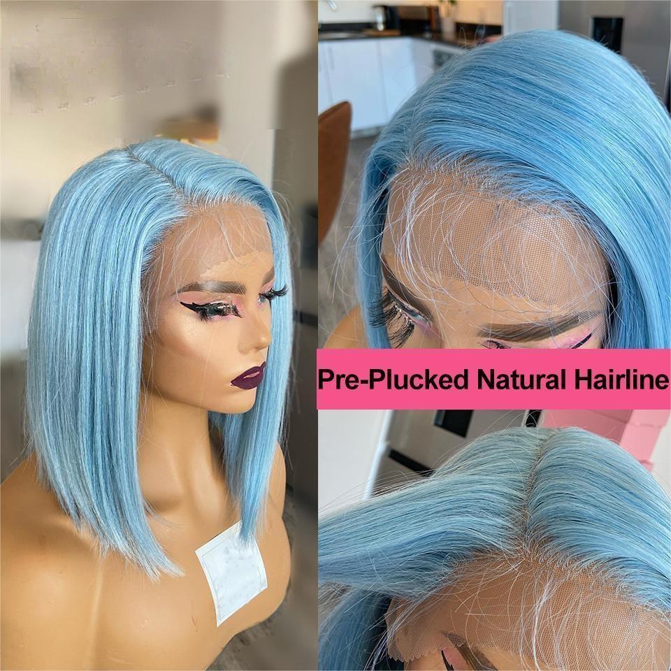 Short Straight Bob Wig Pixie C - Short Pixie Cut Wig Human Hair Cheap 评论和价格