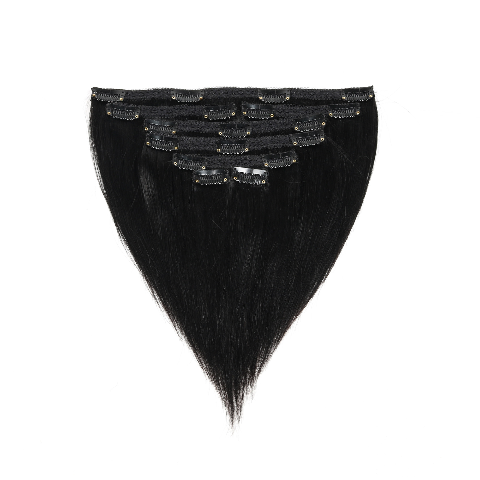 Invisible Thick Straight Clip  - Seamless Clip In Hair Extensions Human Hair 评论和价格