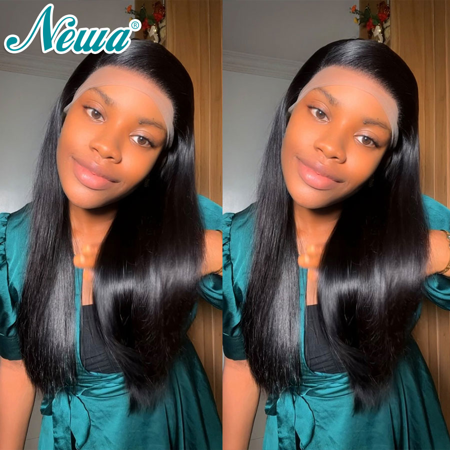 Newa Hair Straight Human Hair  - Hd Lace Frontal Wig Human Hair Pre Plucked 评论和价格