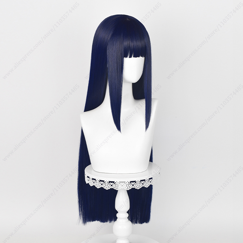 Hinata Hyuga Cosplay Wig Blue  - Synthetic Braided Wigs For Black Women 评论和价格