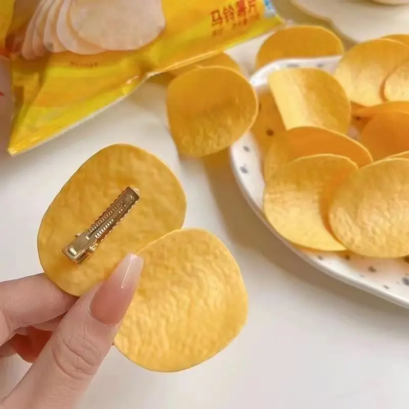 Simulation Potato Chip Hair Cl - Hair Bundles 评论和价格